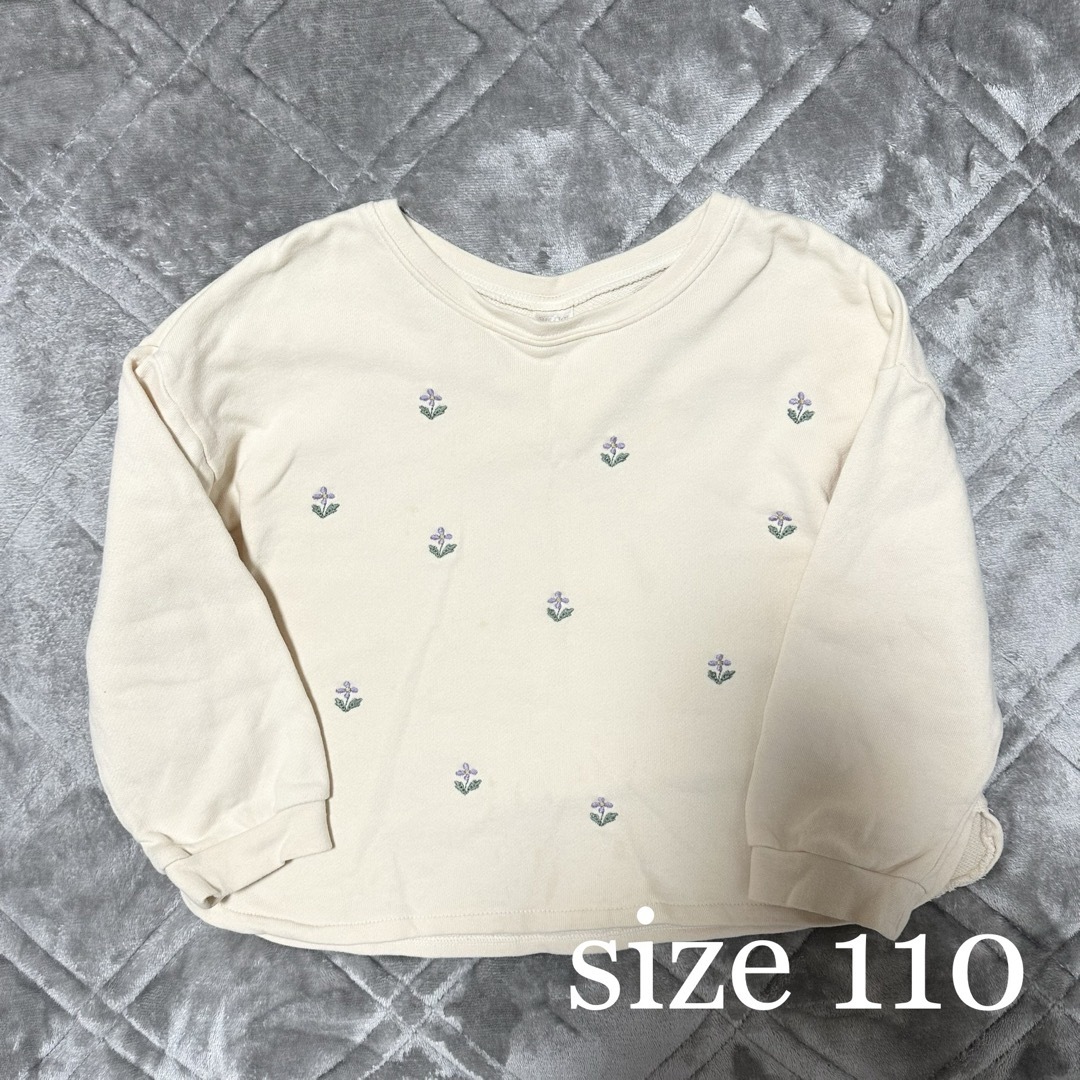 tete a tete(テータテート)のsize110🌷トレーナー キッズ/ベビー/マタニティのキッズ服女の子用(90cm~)(Tシャツ/カットソー)の商品写真