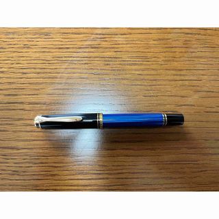 Pelikan - ペリカン　万年筆　M400 青縞　ブルーストライプ　極細　EF