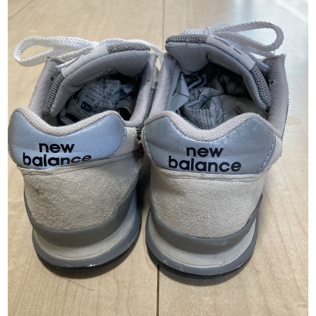 996（New Balance）(キュウキュウロク)のにわとり様専用　ニューバランス／996／グレー／25 レディースの靴/シューズ(スニーカー)の商品写真