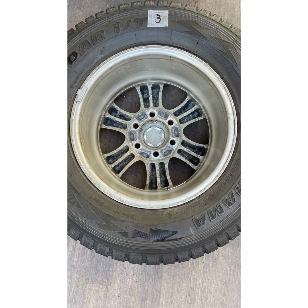 トヨタ - 265/65r17 265/65/17 プラド120 スタッドレスホイールセット