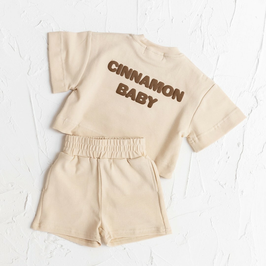 Tシャツ/カットソーCINNAMON BABY　2Y　クリーム