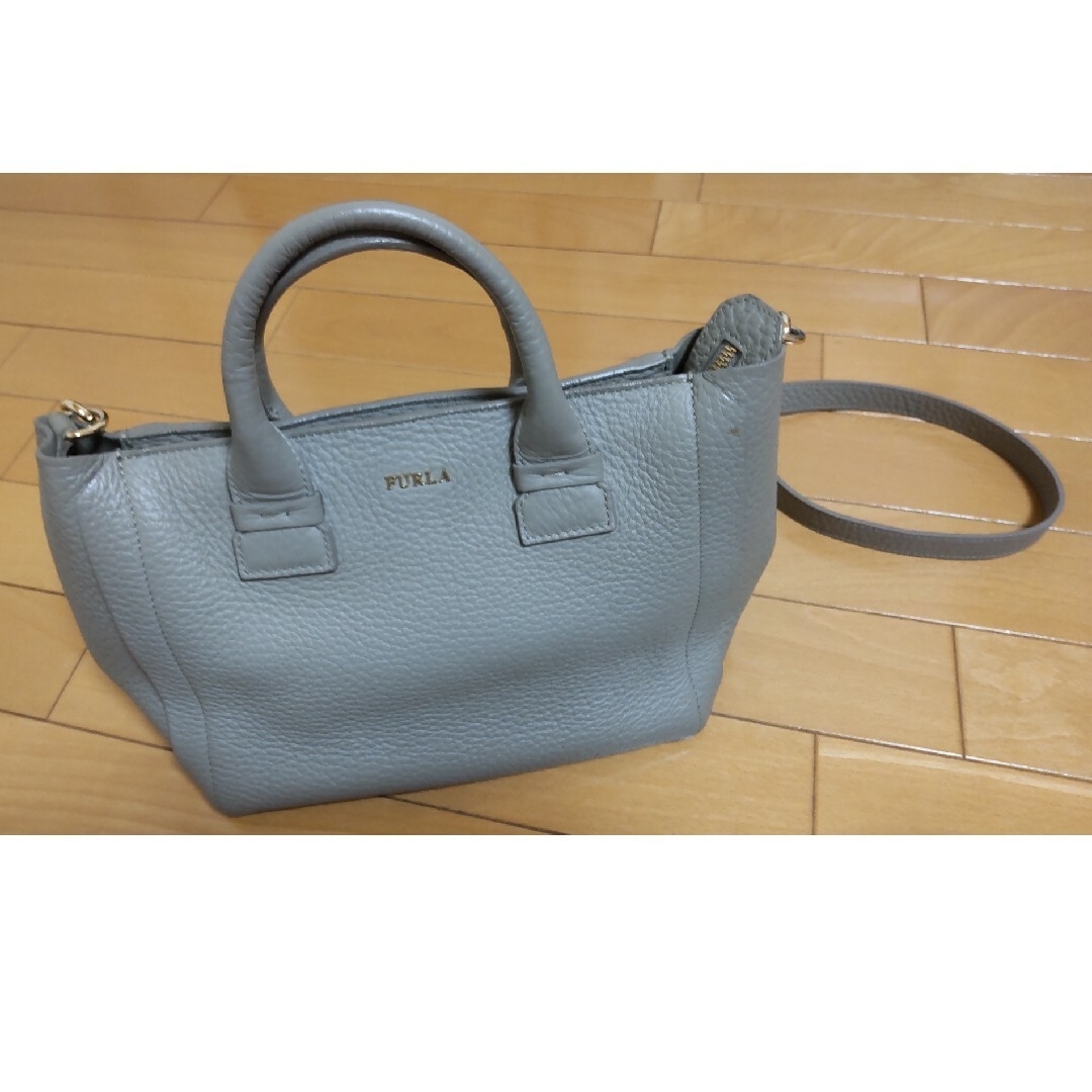 Furla - フルラ FURLA ショルダー バック グレージュ 2way ベージュの