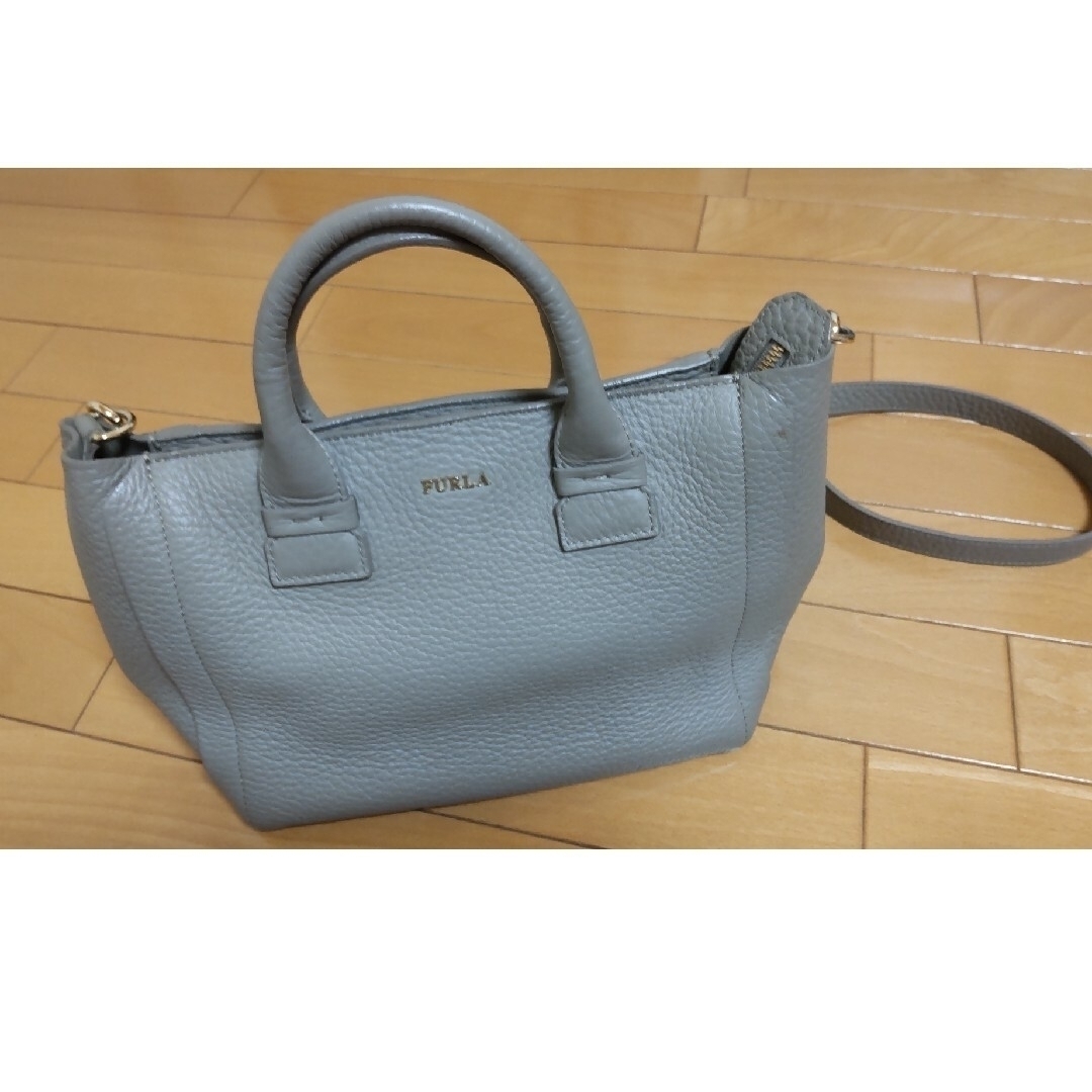 Furla - フルラ FURLA ショルダー バック グレージュ 2way ベージュの