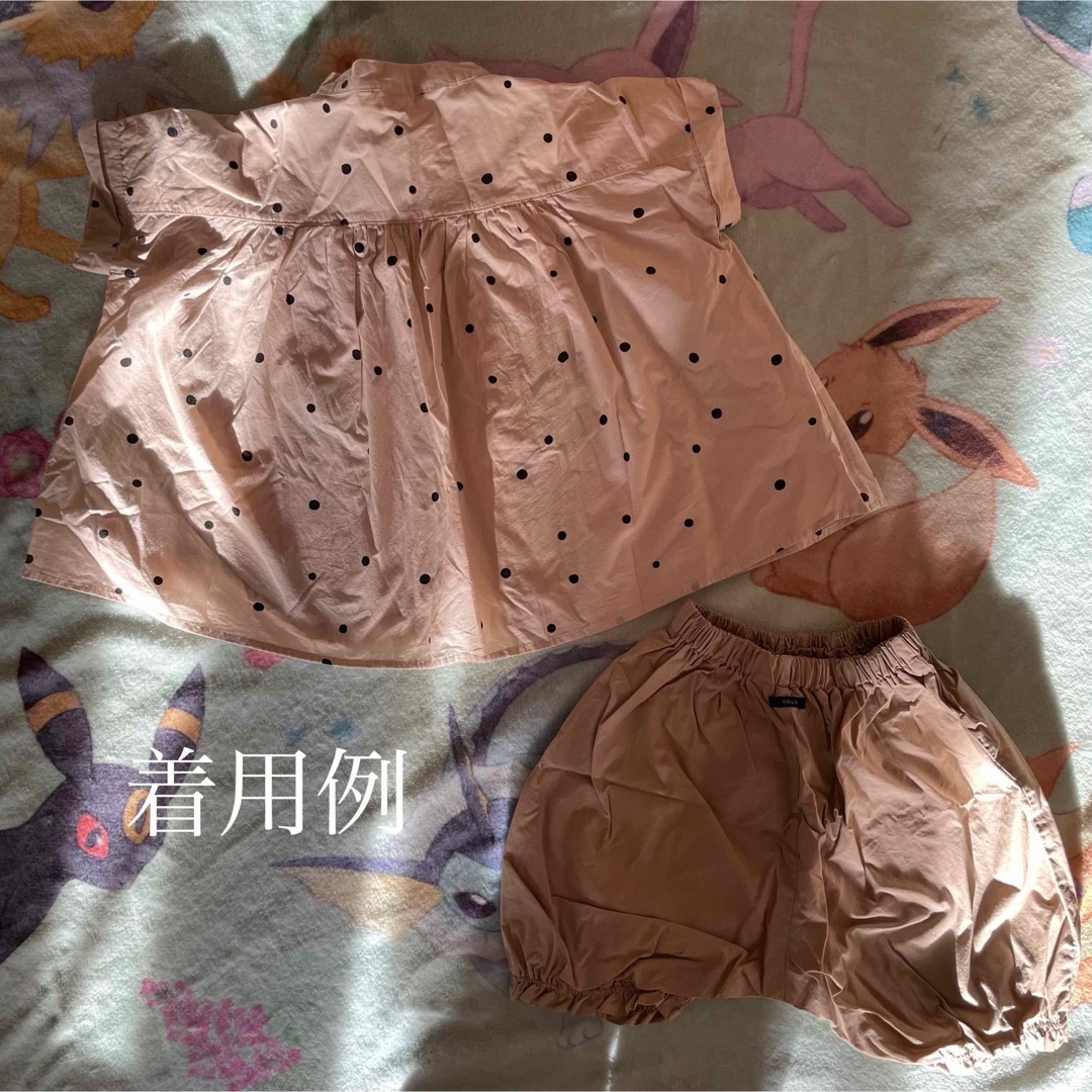 キムラタン(キムラタン)のかぼちゃパンツ♡ キッズ/ベビー/マタニティのキッズ服女の子用(90cm~)(パンツ/スパッツ)の商品写真