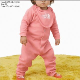 【新品未使用】 THE NORTH FACE ノースフェイス ベビー キッズ つなぎ 防寒 BABY RAIN WINTER ONE PIECE NF0A7X5N 【24M（24ヶ月）/CAMEO PINK】