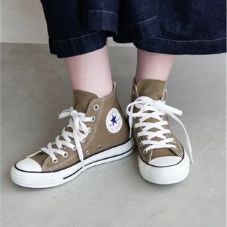 オールスター(ALL STAR（CONVERSE）)のコンバース  ハイカット  ブラウン(スニーカー)