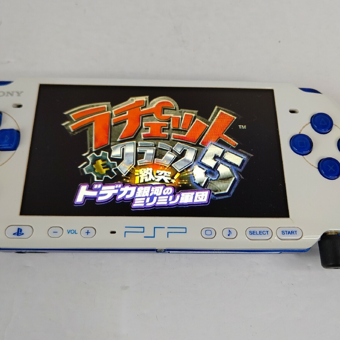 PlayStation Portable - SONY PSP3000 ホワイトブルー ソニー ゲーム機 ...