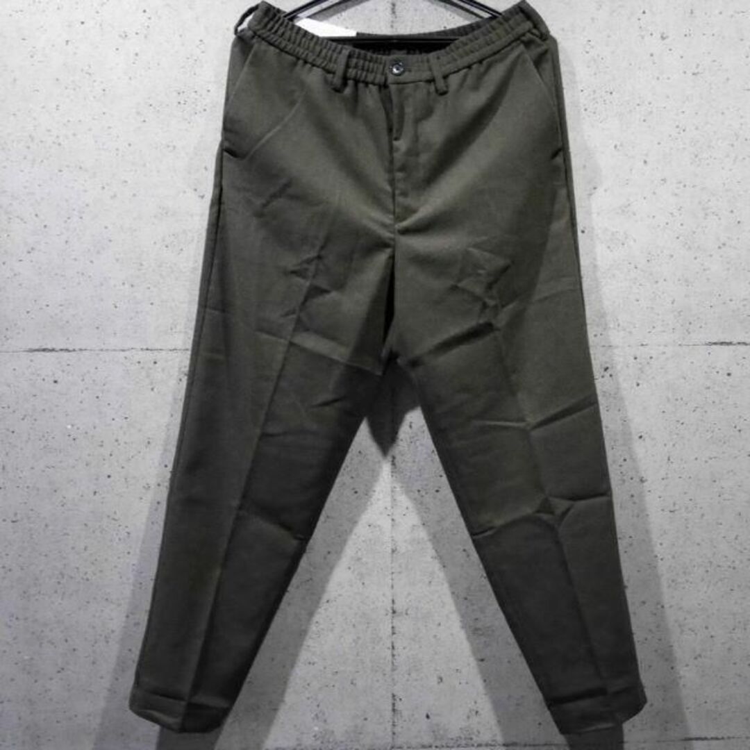 GU(ジーユー)の【新品/送料込】Ｍ★ジーユー OLIVE フランネルイージートラウザーパンツ★ メンズのパンツ(その他)の商品写真