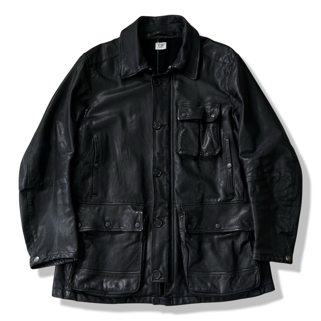 C.P.COMPANY Mille Miglia レザージャケット 52/XL-