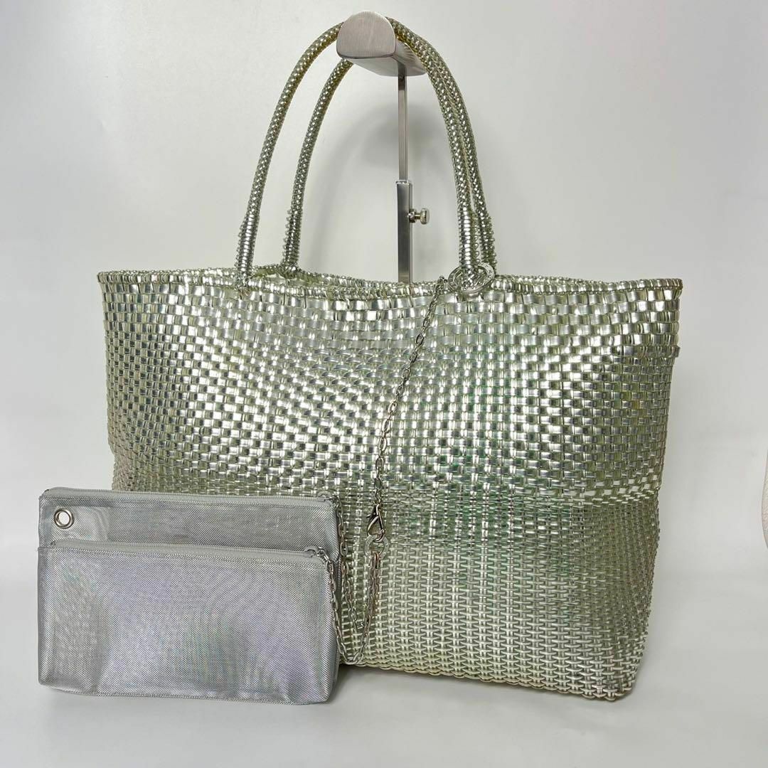 ANTEPRIMA - 【美品】アンテプリマ ワイヤーバッグ シルバー