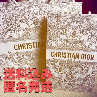 ディオール(Dior)の【Dior】紙袋2枚セット(ショップ袋)