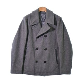 ビームス(BEAMS)のBEAMS ビームス ピーコート M グレー 【古着】【中古】(ピーコート)