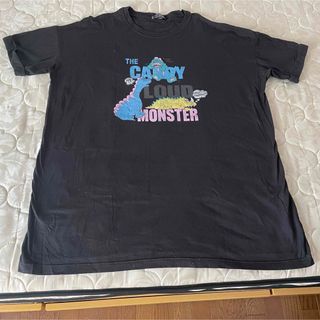 キャンディーストリッパー(Candy Stripper)のキャンディストリッパー　恐竜柄ビックTシャツワンピ(ミニワンピース)