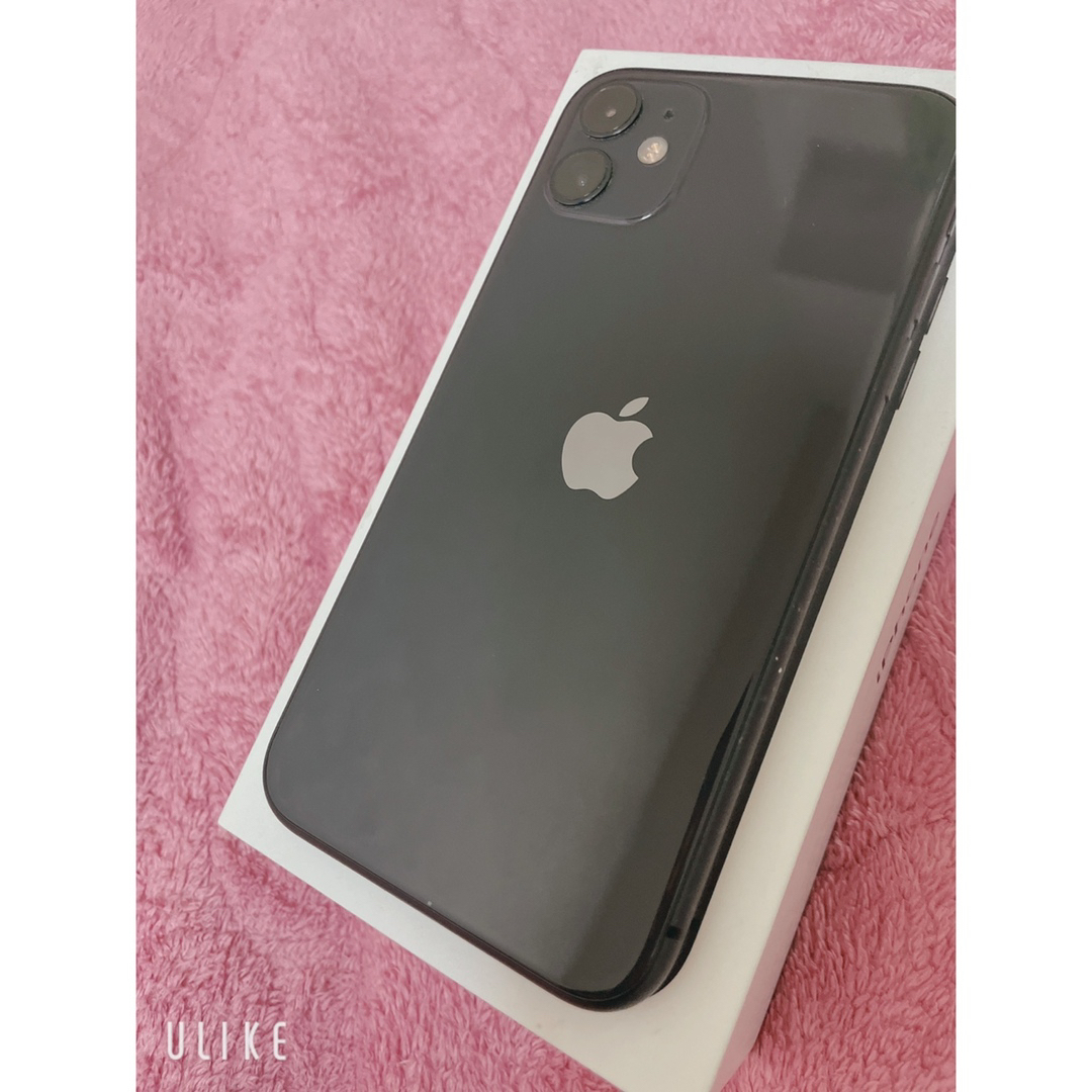 iPhone - iPhone 11 超美品 本体 ブラック 128 GB SIMフリーの通販 by