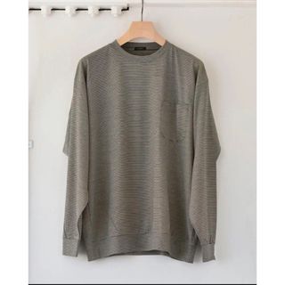 コモリ(COMOLI)の22SS comoli コモリ ウール天竺 長袖クルー(Tシャツ/カットソー(七分/長袖))