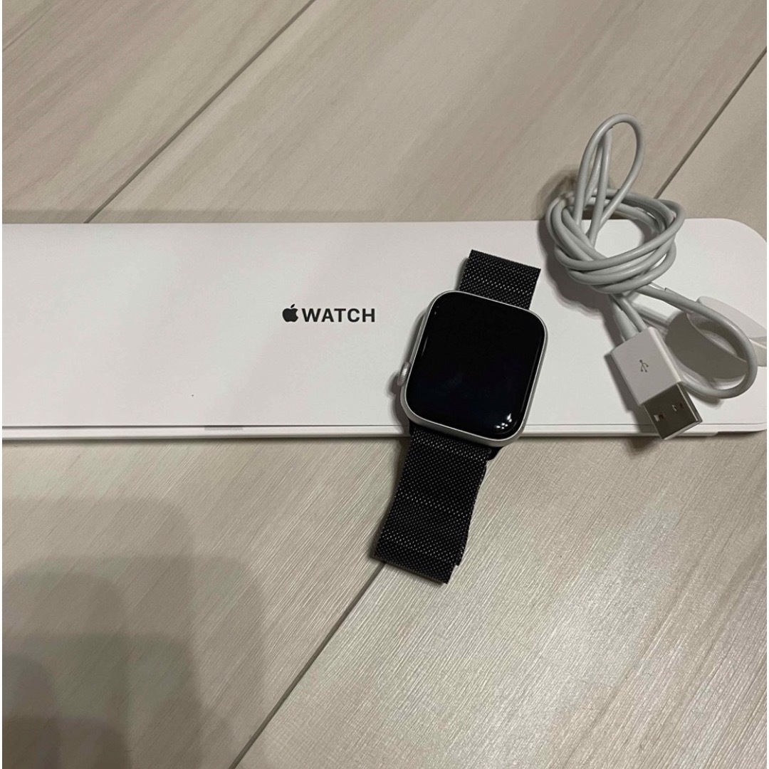 Apple Watch - Apple Watch SE 44mm シルバーの通販 by ⭐︎|アップル