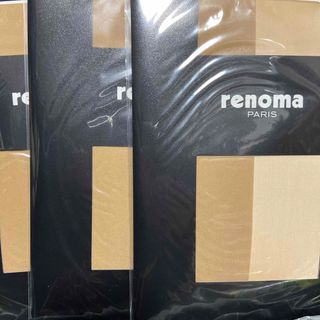 レノマ(RENOMA)のレノマ　ストッキング 3足組　未使用品(タイツ/ストッキング)