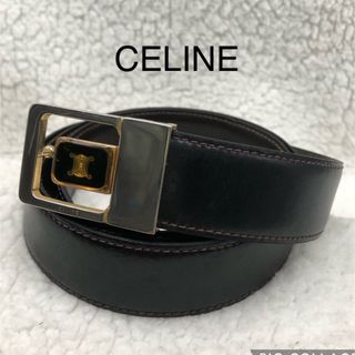 セリーヌ(celine)のCELINE セリーヌ　トリオンフ　レザーベルト　男女兼用(ベルト)