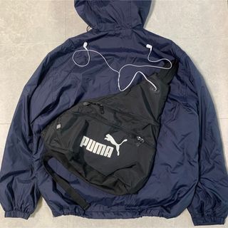 プーマ(PUMA)の00s PUMA ワンショルダー スリングバッグ Y2K テック系(ボディーバッグ)