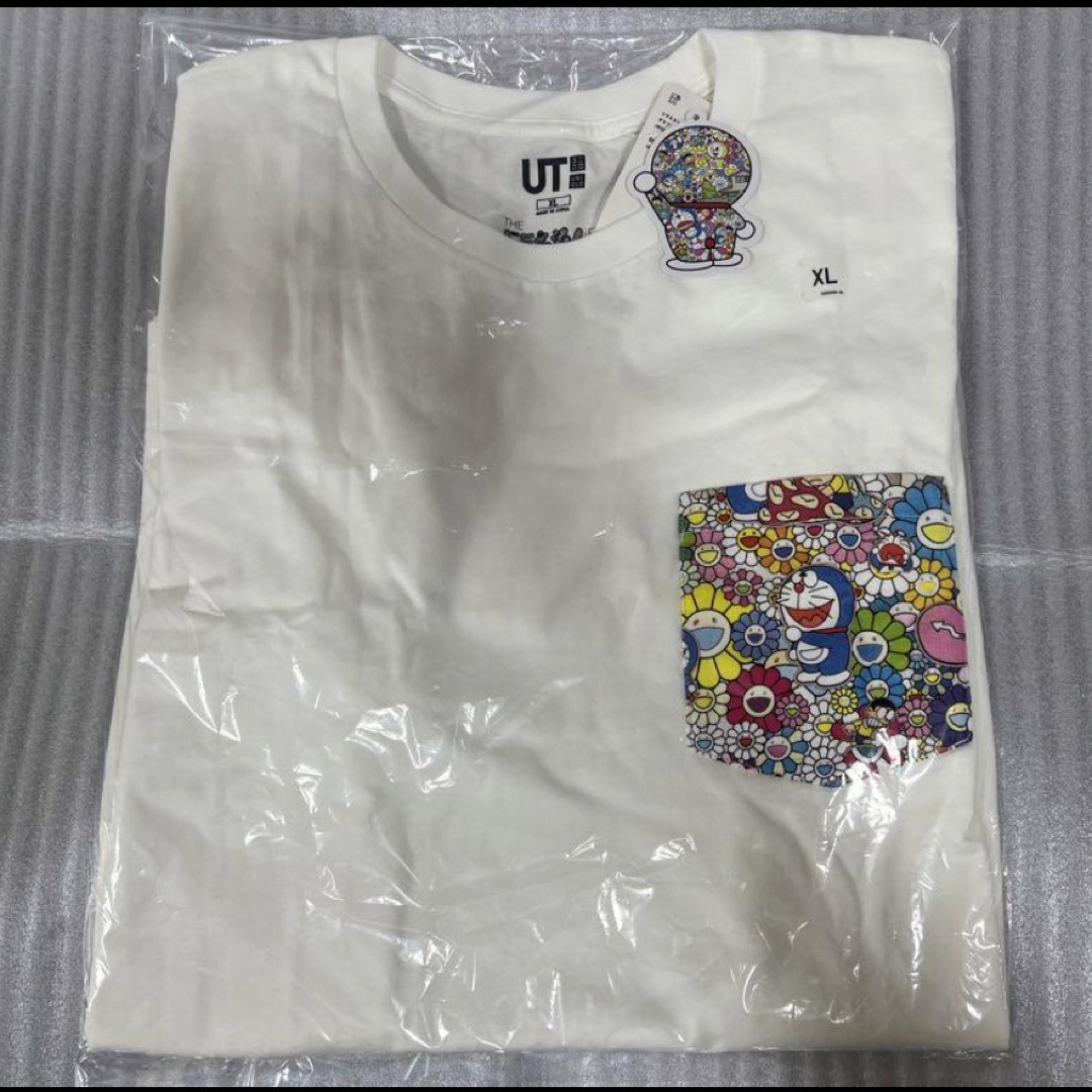 UNIQLO(ユニクロ)の☆新品未使用☆ ユニクロ×ドラえもん×村上隆コラボTシャツ  希少サイズ XL メンズのトップス(Tシャツ/カットソー(半袖/袖なし))の商品写真