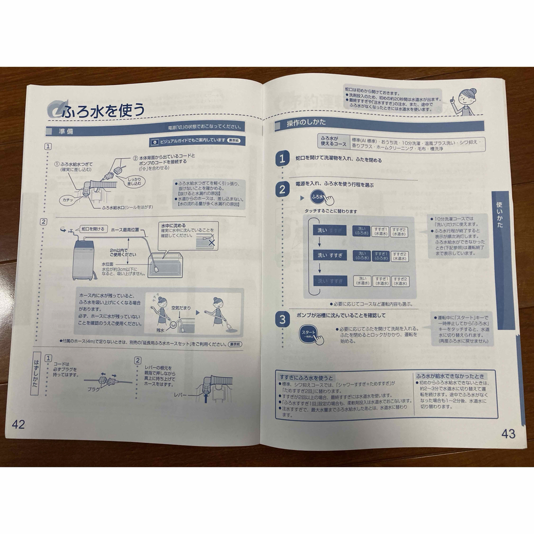 SHARP(シャープ)のSHARP  洗濯乾燥器　給水ホース スマホ/家電/カメラの生活家電(洗濯機)の商品写真