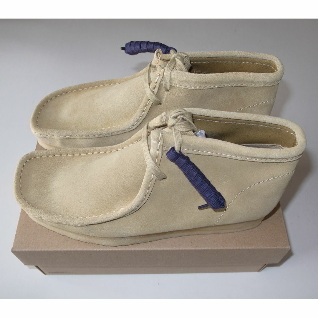 クラークス WALLABEE BOOT ワラビー ブーツ maple UK8UK826cm