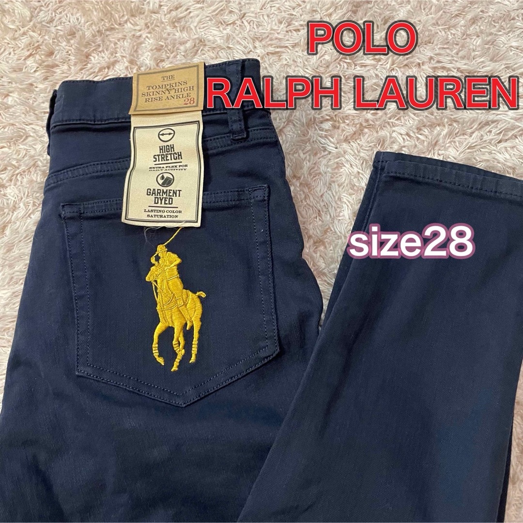 POLO RALPH LAUREN - 【未使用】ポロラルフローレン 刺繍 スキニー ...