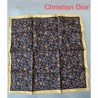 クリスチャンディオール(Christian Dior)のChristian Dior クリスチャンディオール　ハンカチ(ハンカチ/ポケットチーフ)