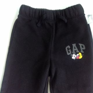 ベビーギャップ(babyGAP)のベビーギャップ　ディズニーミッキー　スウェットパンツ　ズボン　裏起毛(パンツ/スパッツ)