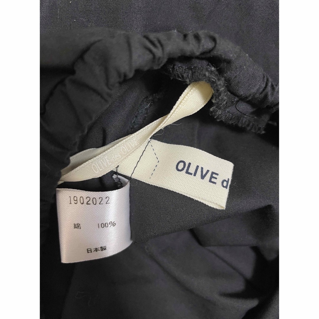 OLIVEdesOLIVE(オリーブデオリーブ)の日本製　オリーブデオリーブ　バルーンスカート　綿100% モード　ゴスロリ　古着 レディースのスカート(ひざ丈スカート)の商品写真
