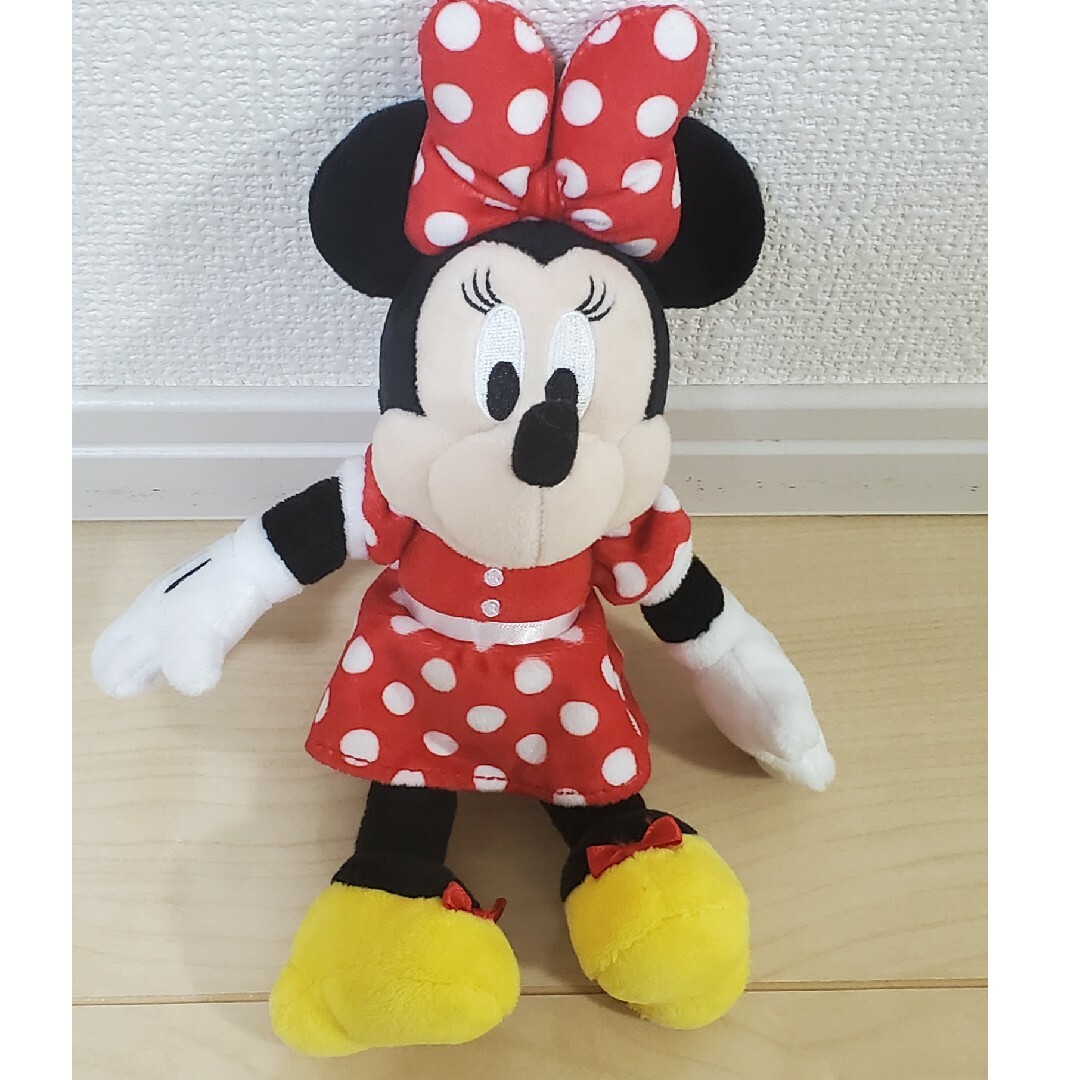ミニーマウス - ミニーちゃん ぬいぐるみバッジ ノーマル 水玉 ミニーマウス - ミニーちゃん ぬいぐるみバッジ ノーマル 水玉