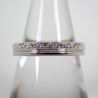 タサキ(TASAKI)のタサキ Pt900 ダイヤモンド/0.06ct リング 8号[g187-63］(リング(指輪))