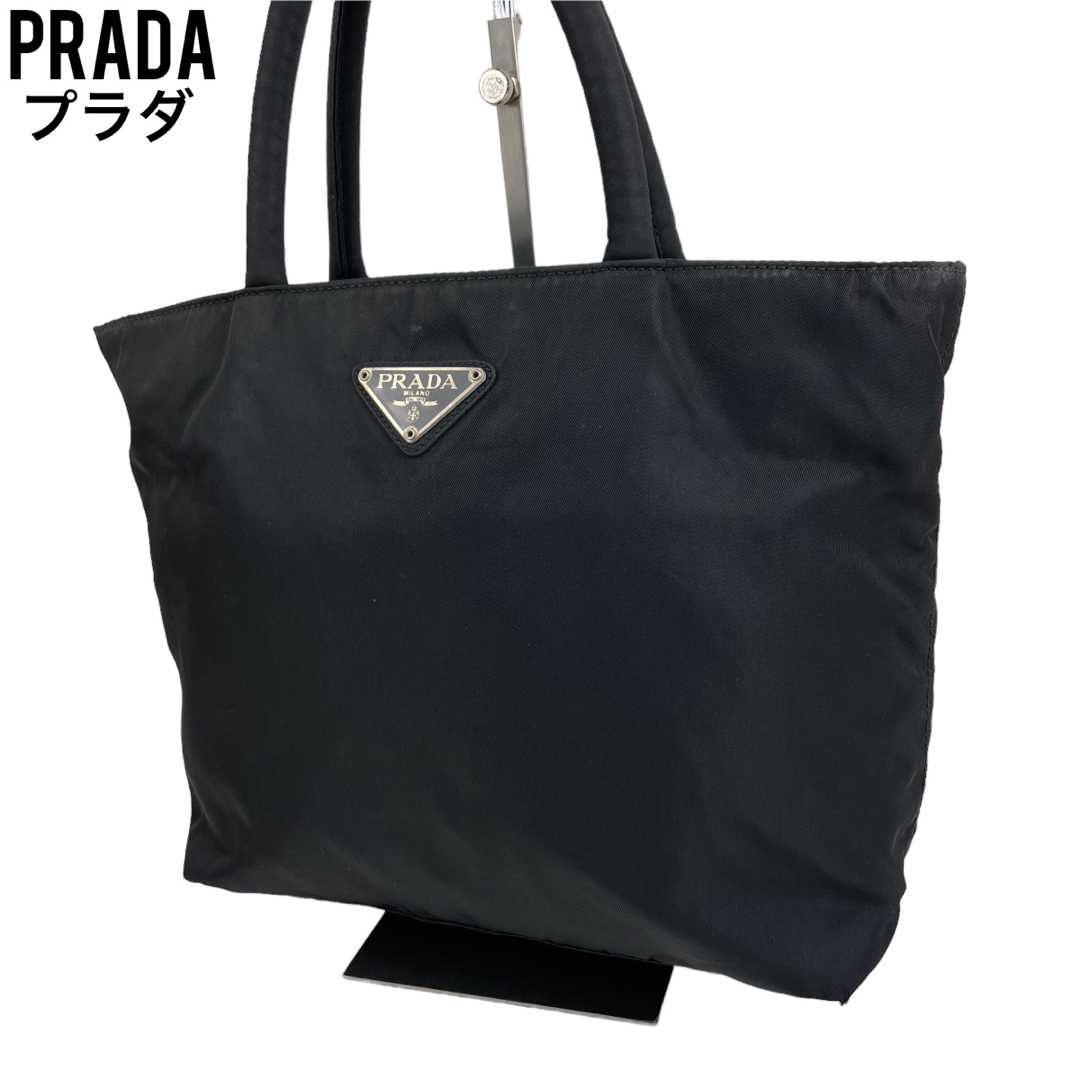 PRADA - ✨良品 PRADA プラダ ハンドバッグ ブラック テスートナイロン
