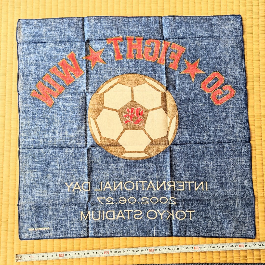 B'z - 【未使用品】B'z ツアーグッズ バンダナ LIVE-GYM 2002 紺 B'z - 【未使用品】B'z ツアーグッズ バンダナ LIVE-GYM 2002 紺