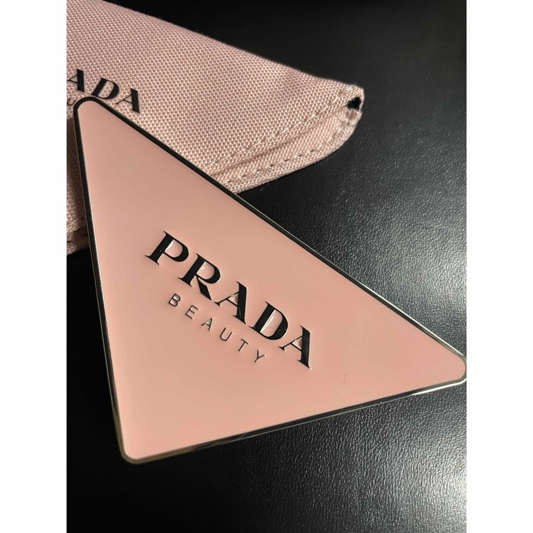 PRADA(プラダ)のプラダ　ミラー　限定　ノベルティ レディースのファッション小物(ミラー)の商品写真