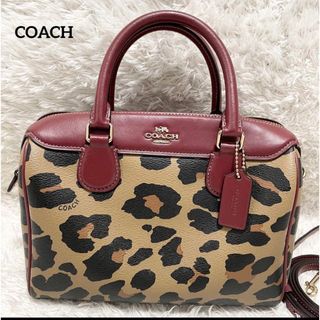 コーチ(COACH)のコーチ  ベネット レオパード ショルダーバッグ 2way 39592(ショルダーバッグ)