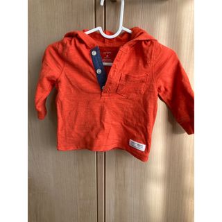 カーターズ(carter's)のCarter’s  6month オレンジ　カーターズ(シャツ/カットソー)