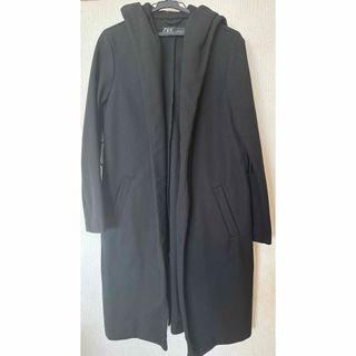 ZARA コンフォートコート　チャコールグレー　M