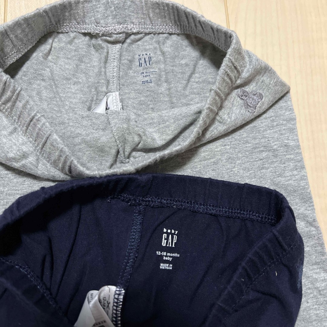 babyGAP(ベビーギャップ)のGAP レギンスパンツ　2枚セット　80 キッズ/ベビー/マタニティのベビー服(~85cm)(パンツ)の商品写真