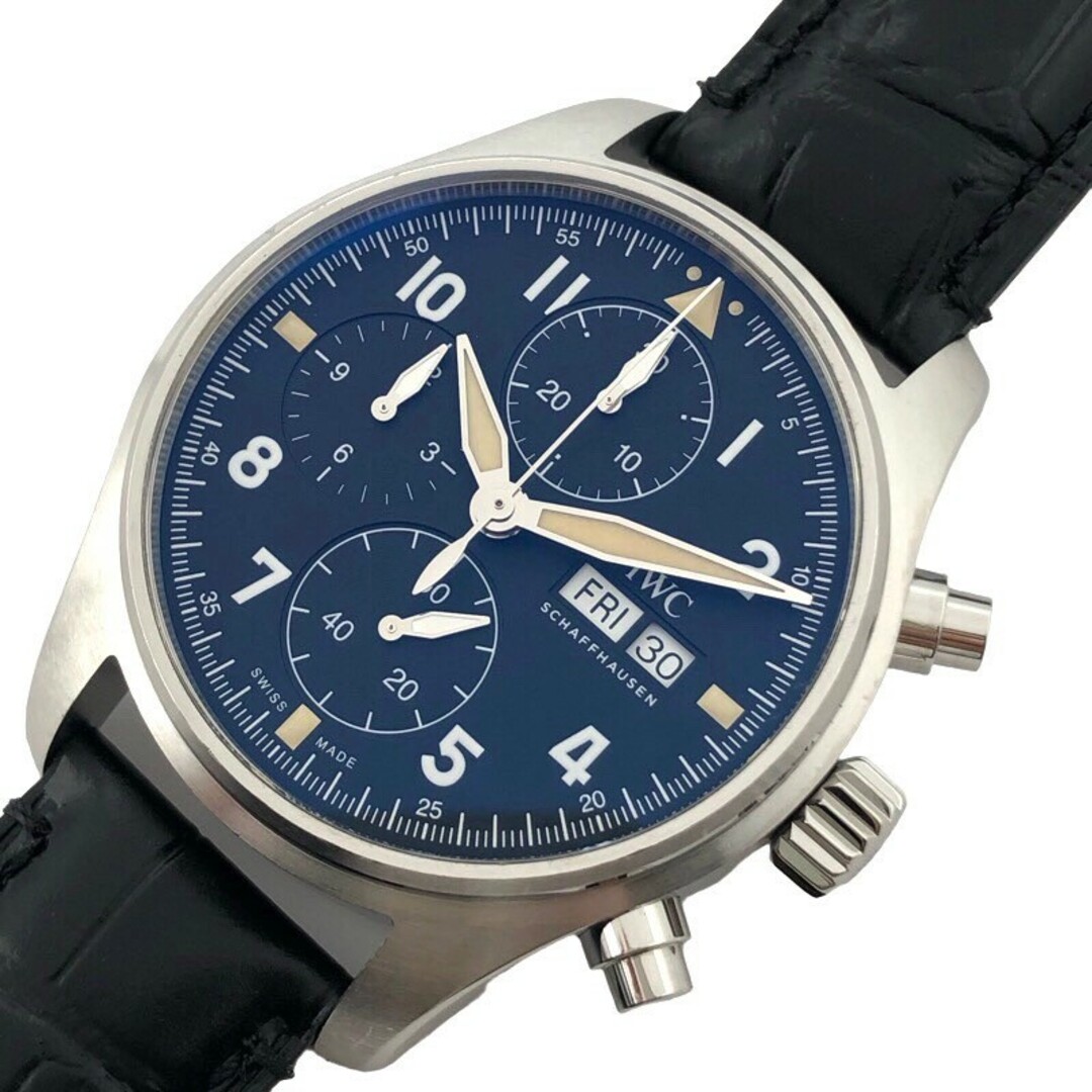 IWC(インターナショナルウォッチカンパニー)の　インターナショナルウォッチカンパニー IWC パイロットウォッチ　クロノグラフ　スピットファイア IW387901 SS メンズ 腕時計 メンズの時計(その他)の商品写真