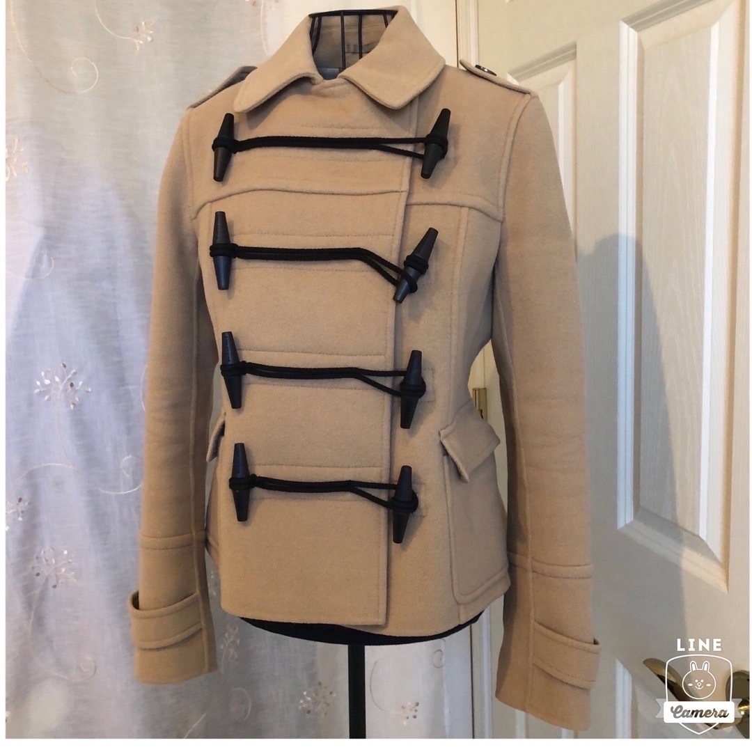 BURBERRY - 美品本物バーバリーBurberry上質ウールダッフルジャケット