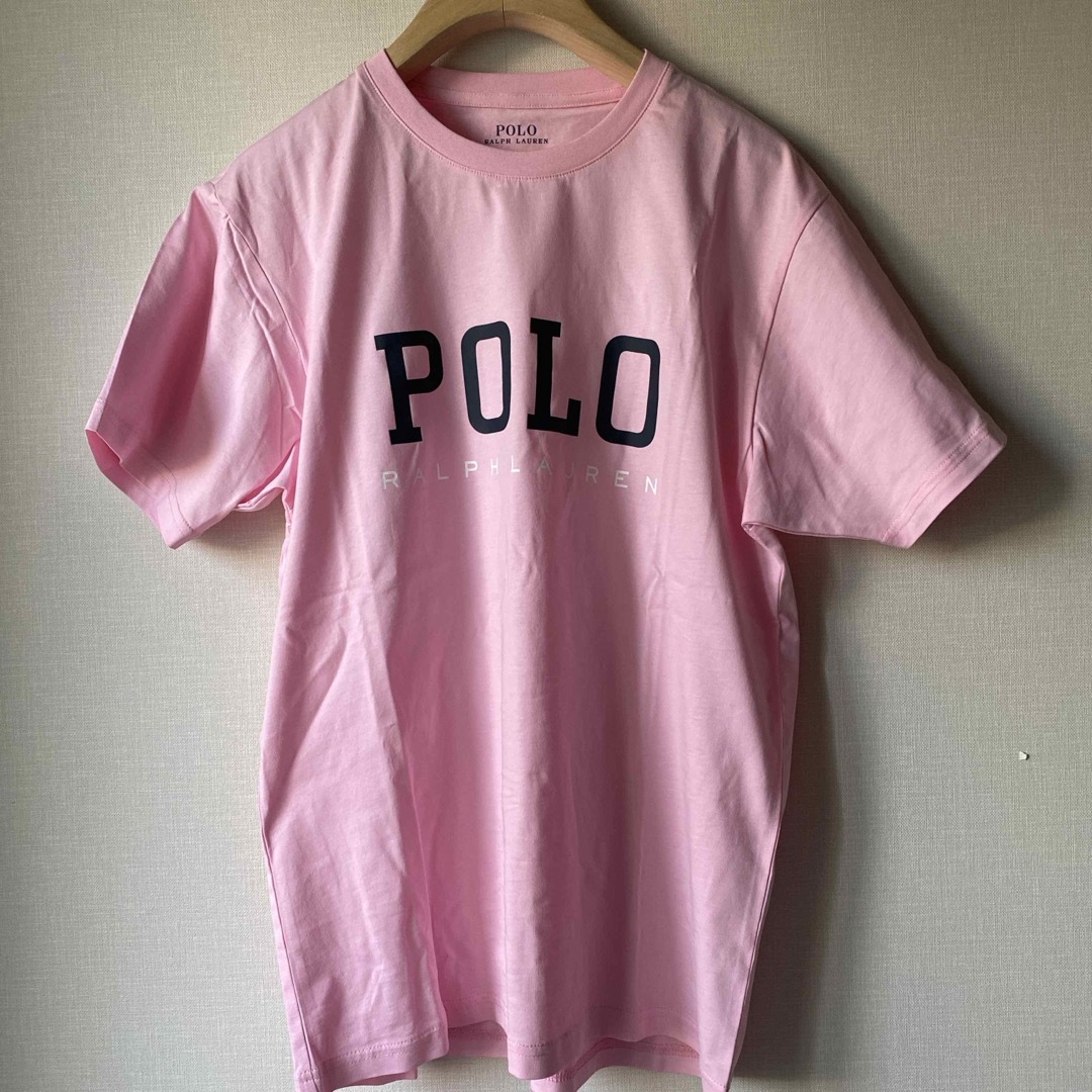 POLO RALPH LAUREN(ポロラルフローレン)のPolo ラルフローレン Tシャツ 半袖 ピンク レディースLサイズ レディースのトップス(Tシャツ(半袖/袖なし))の商品写真