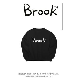 2023aw Brook Sweat　Lサイズ　スウェット