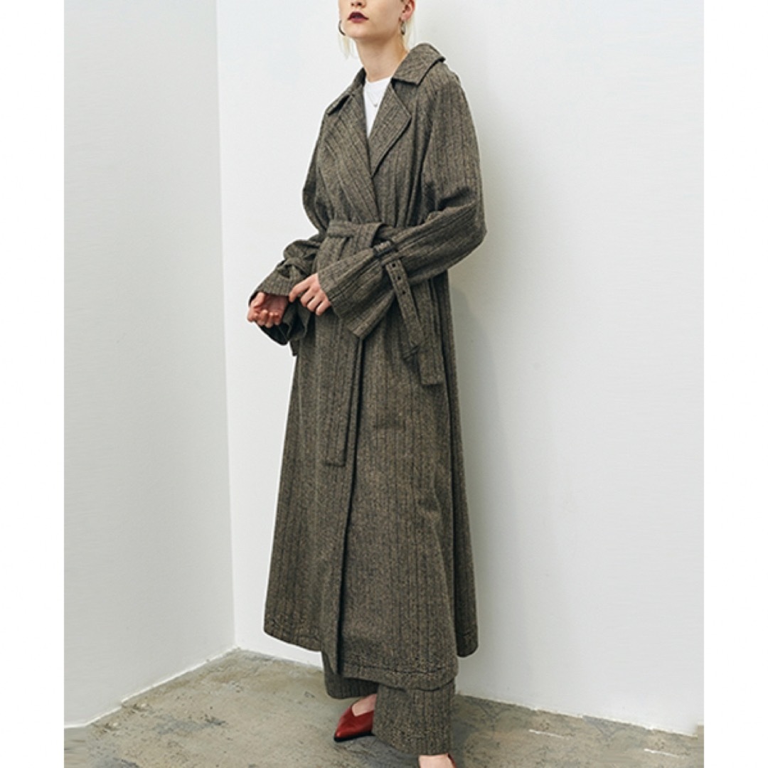 CLANE - CLANE/HERRINGBONE SUPER LONGJKの通販 by ❤︎|クラネなら