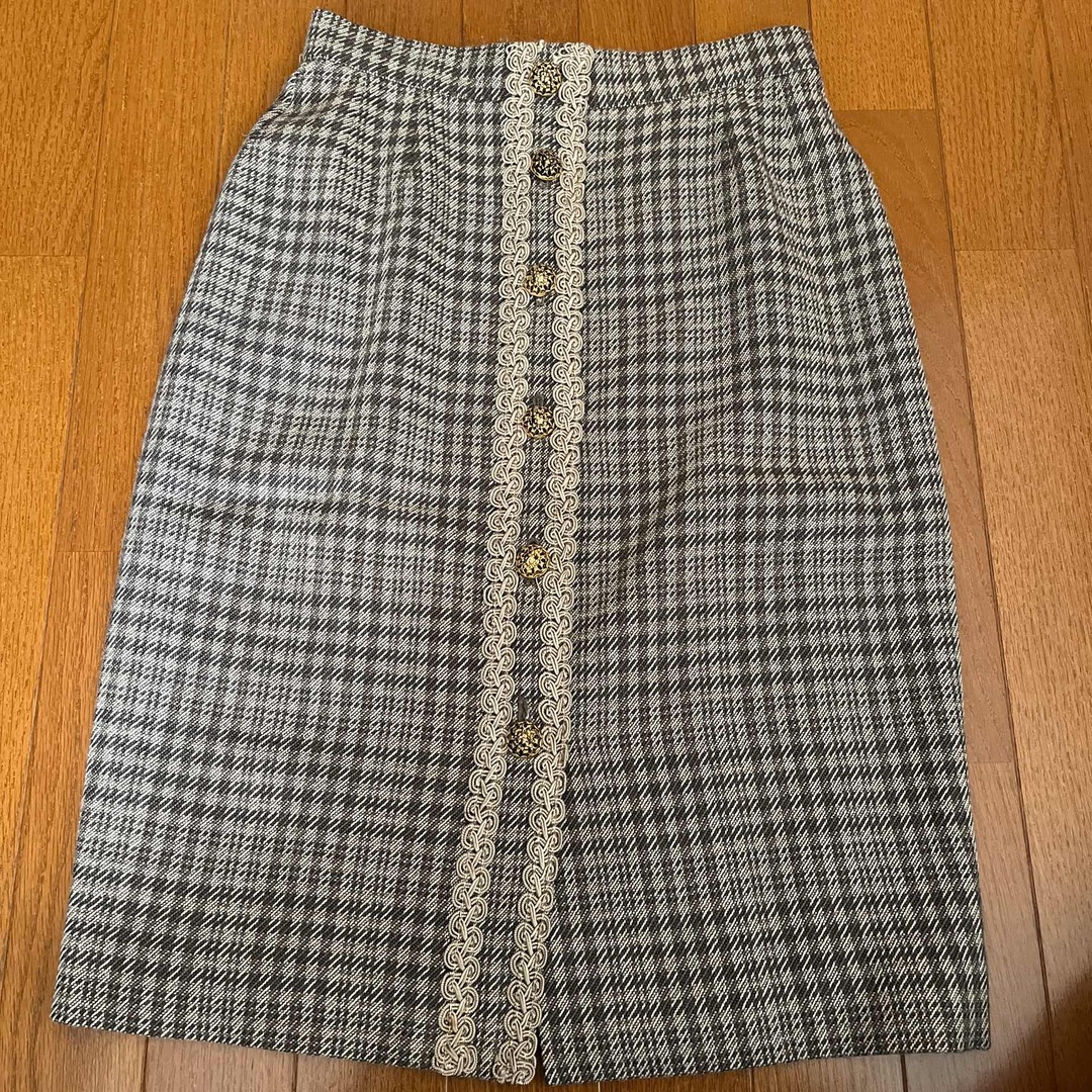 アンティークスカート レディースのスカート(ひざ丈スカート)の商品写真