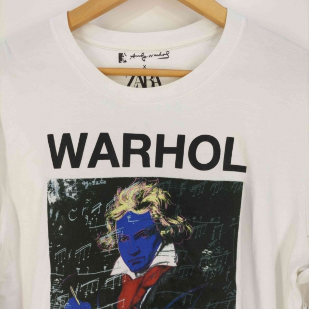 ZARA(ザラ)のZARA(ザラ) フロントプリント クルーネックカットソー メンズ トップス メンズのトップス(Tシャツ/カットソー(七分/長袖))の商品写真