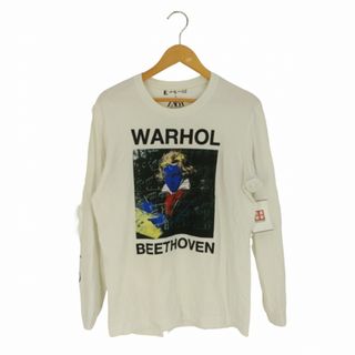 ザラ(ZARA)のZARA(ザラ) フロントプリント クルーネックカットソー メンズ トップス(Tシャツ/カットソー(七分/長袖))