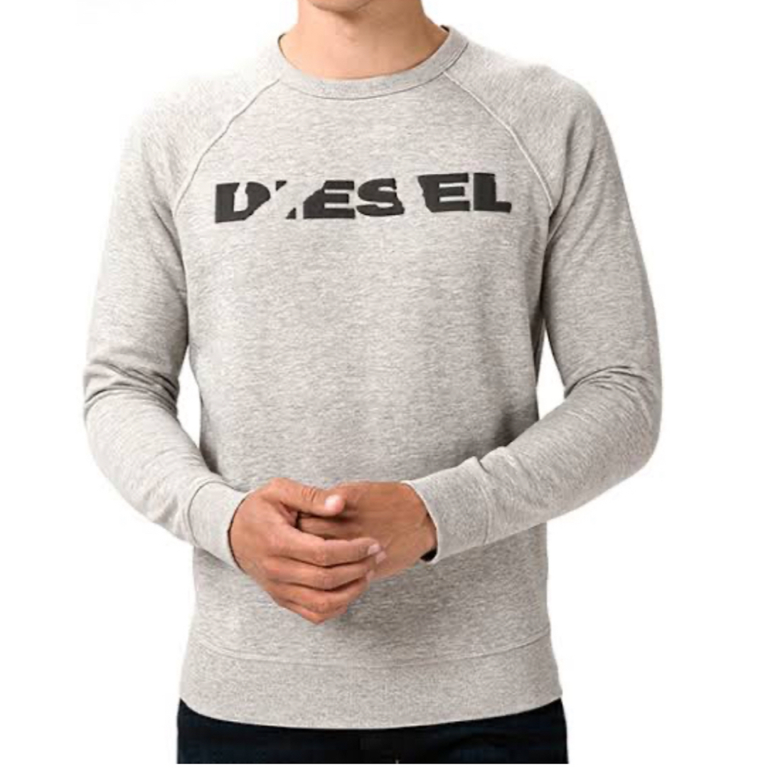 DIESEL - 新品未使用！ディーゼル DIESEL トレーナー グレーＬの通販