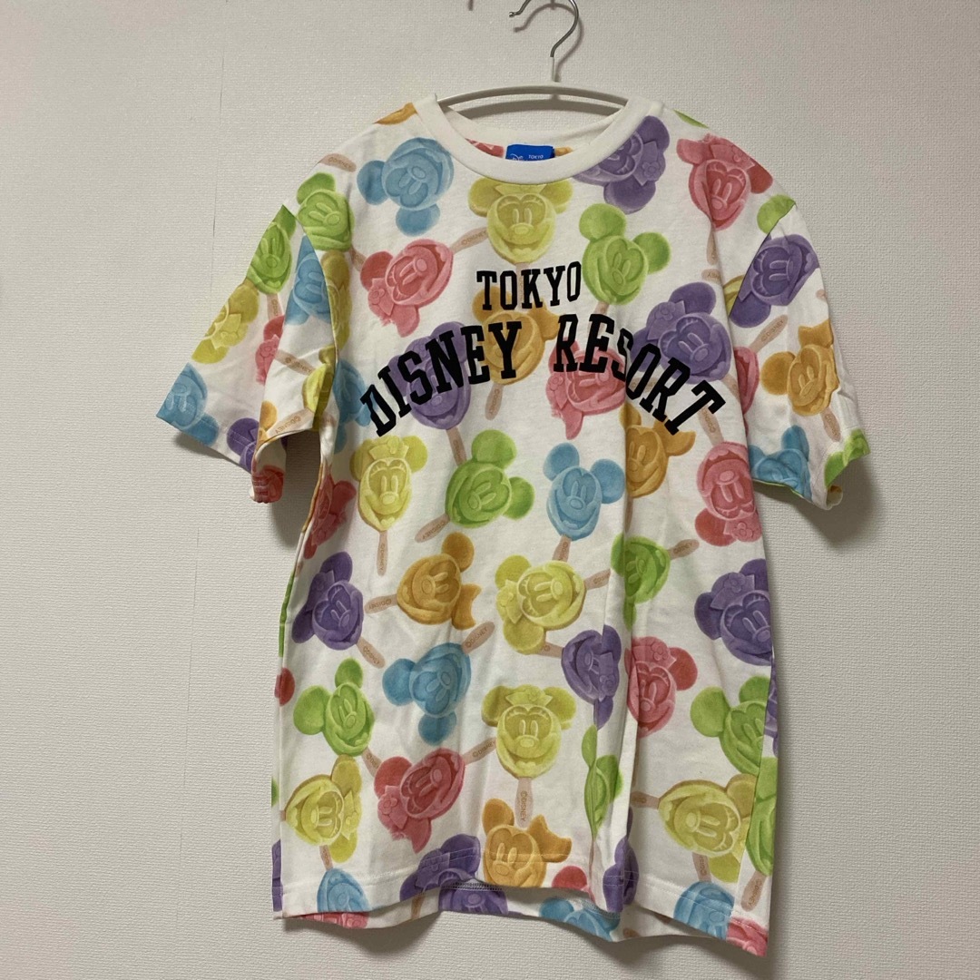 Disney(ディズニー)のディズニー Tシャツ TDR disney resort アイスキャンディー柄 レディースのトップス(Tシャツ(半袖/袖なし))の商品写真