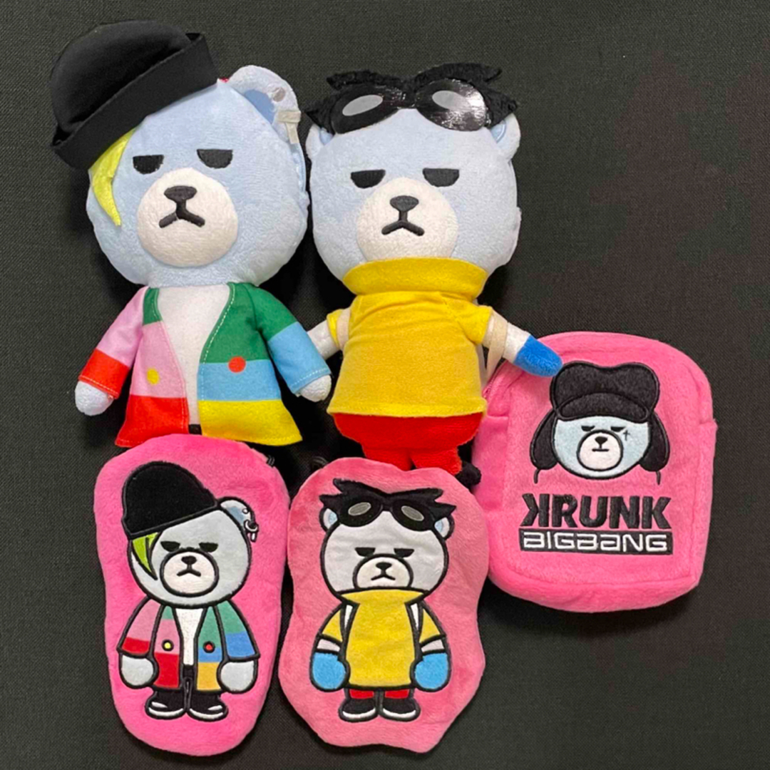 BIGBANG(ビッグバン)のBIGBANG G-DRAGON ジヨン　KRUNK ポーチ エンタメ/ホビーのタレントグッズ(ミュージシャン)の商品写真